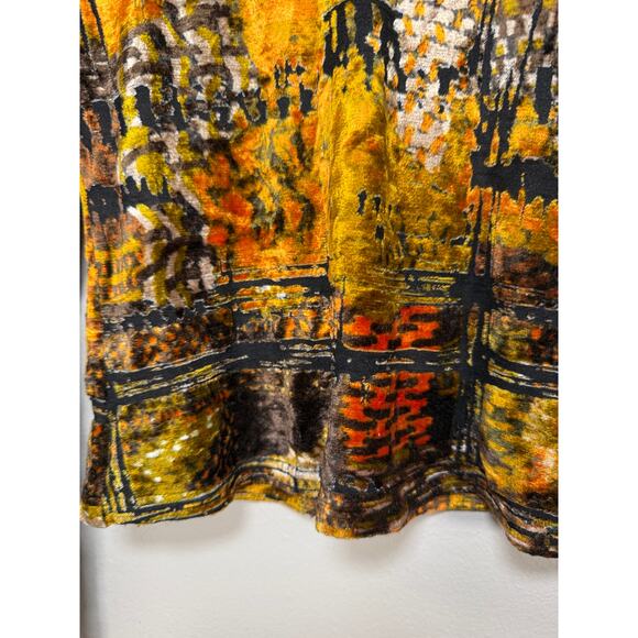 Vintage Christian Lacroix Bazar Velvet Burn Out Crop Top size M - Picture 10 of 12